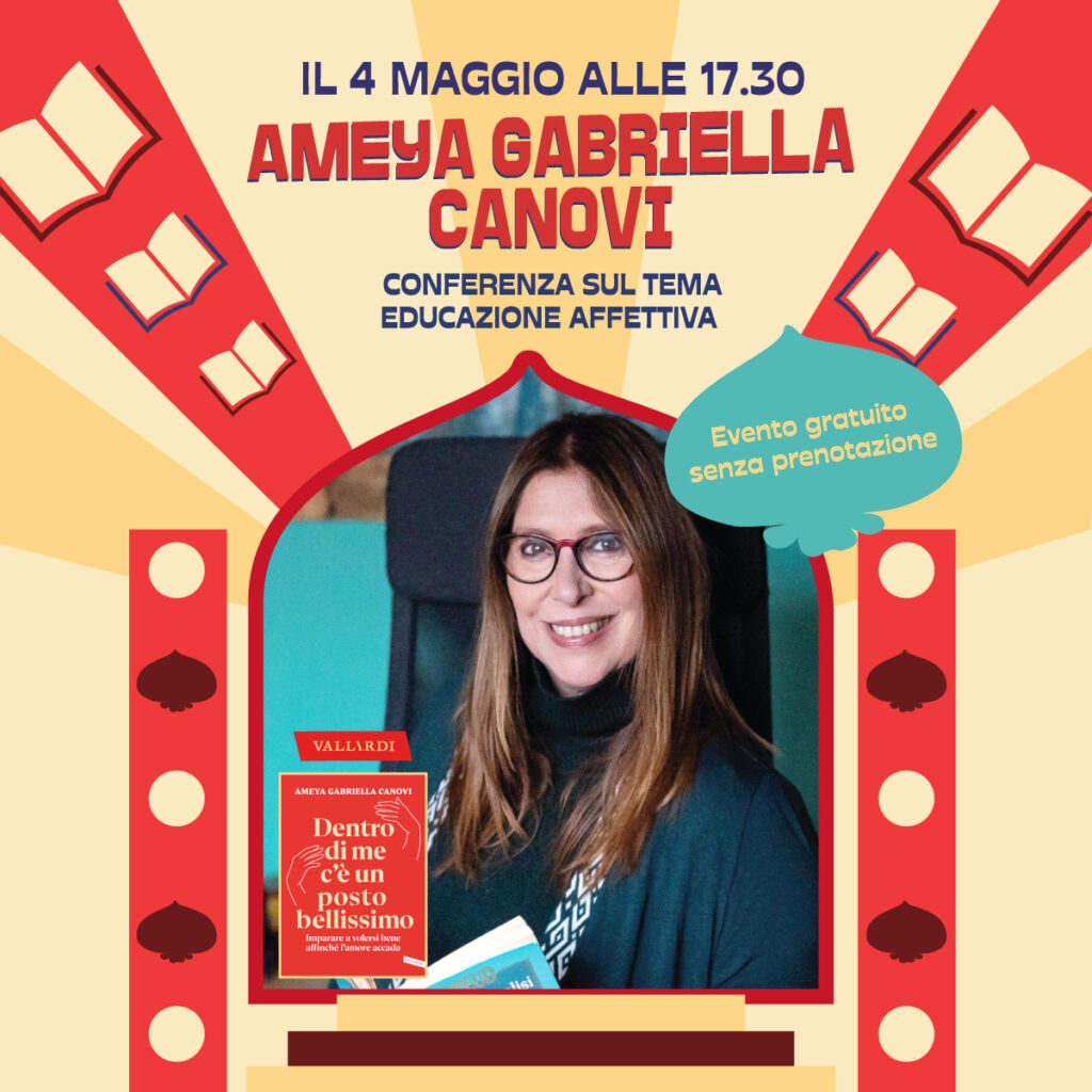 Ameya Canovi, conferenza, evento, editoria, relazioni, benessere personale