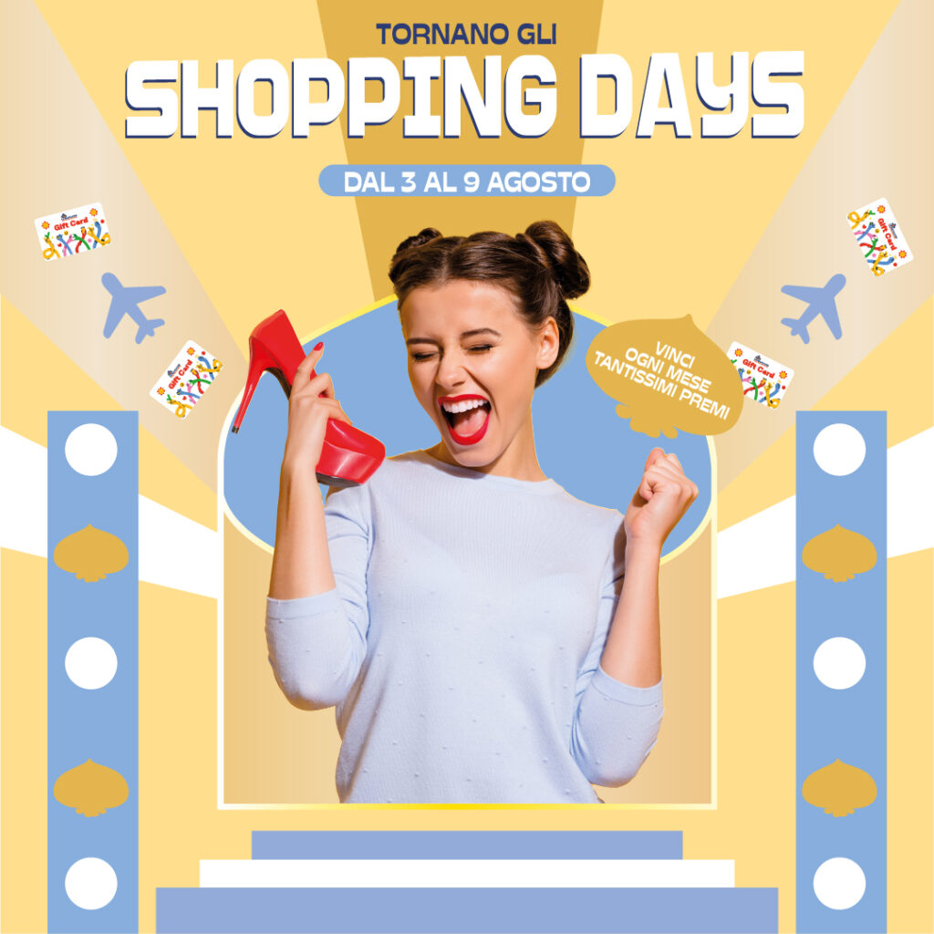 Shopping days, concorso, premi,