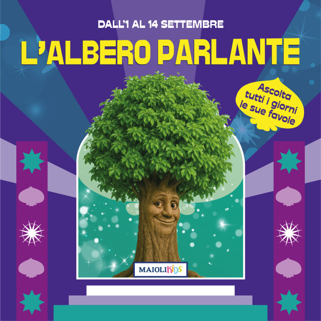 Evento, bimbi, albero parlante, favole