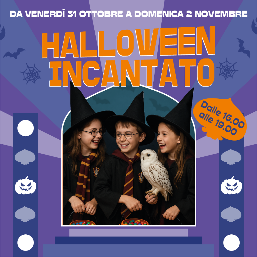 Halloween, evento bimbi, laboratori, magia