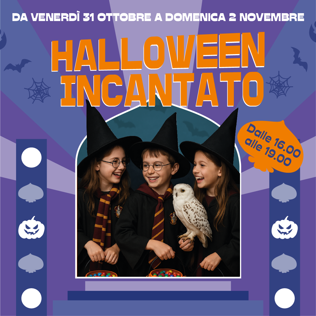 Halloween, evento bimbi, laboratori, magia
