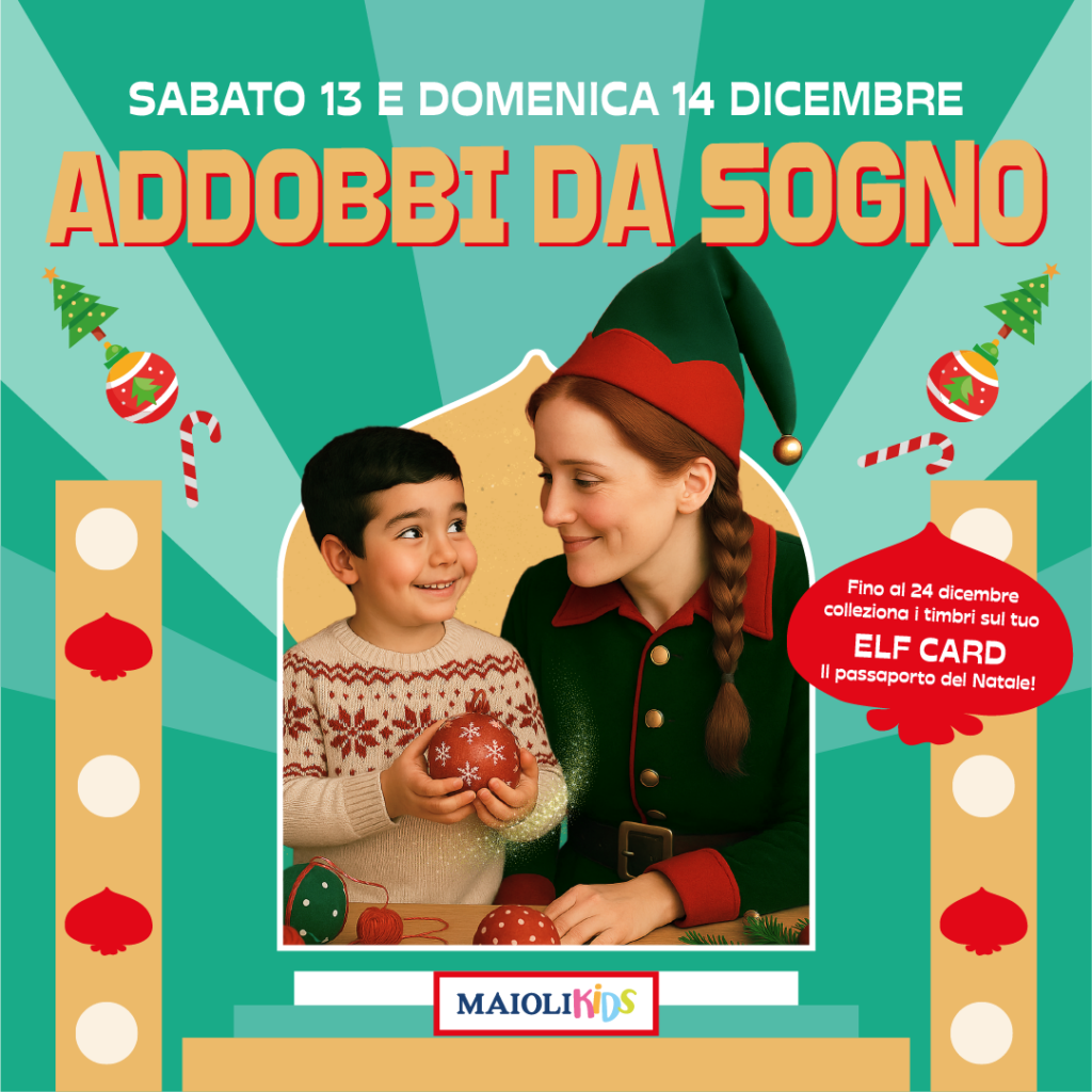 Addobbi albero, laboratorio, pallina natale, renna natale, gadget