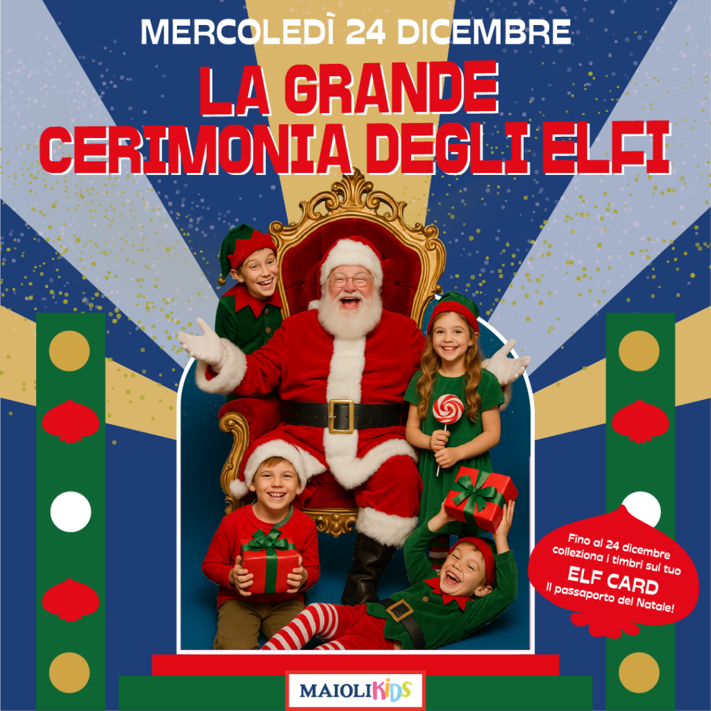 Babbo natale, elfi, attività bambini, gadget natale