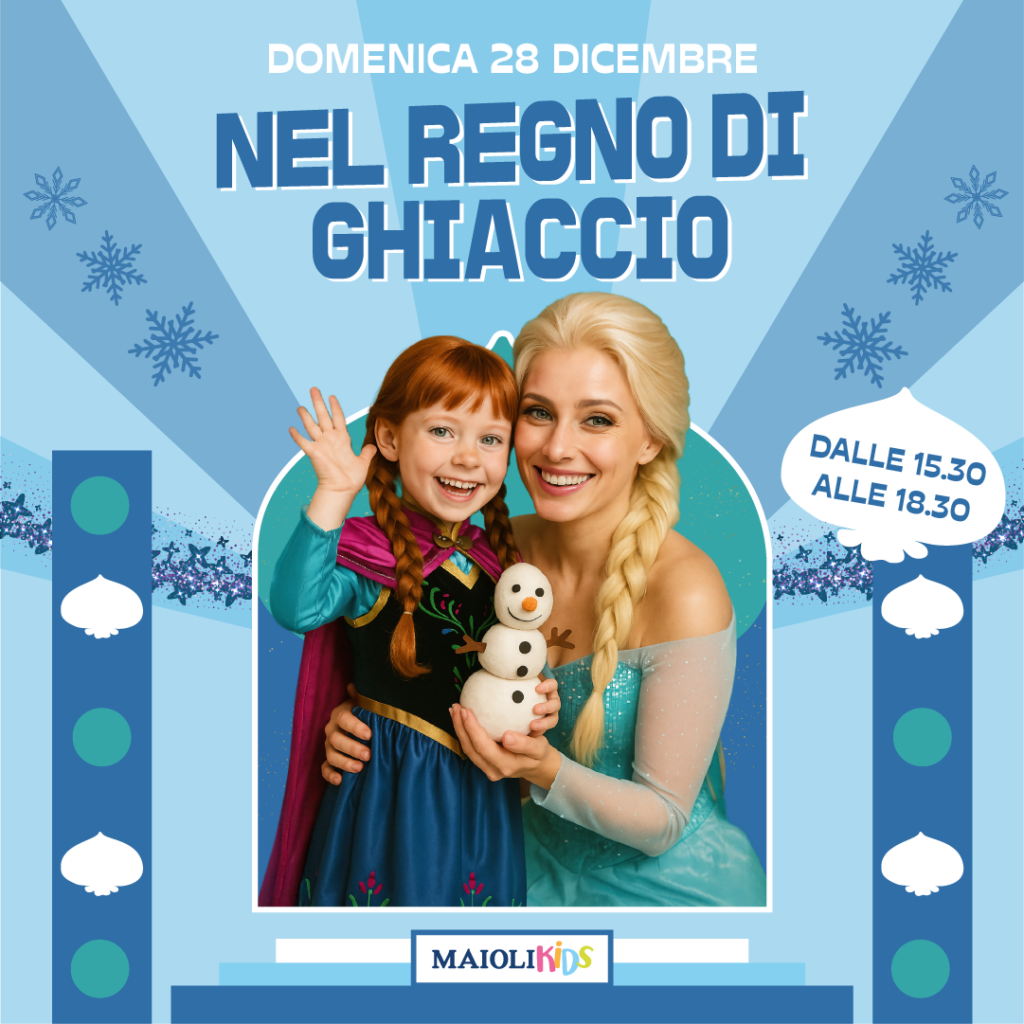 Regno del ghiaccio, attività bambini, magia, gadget