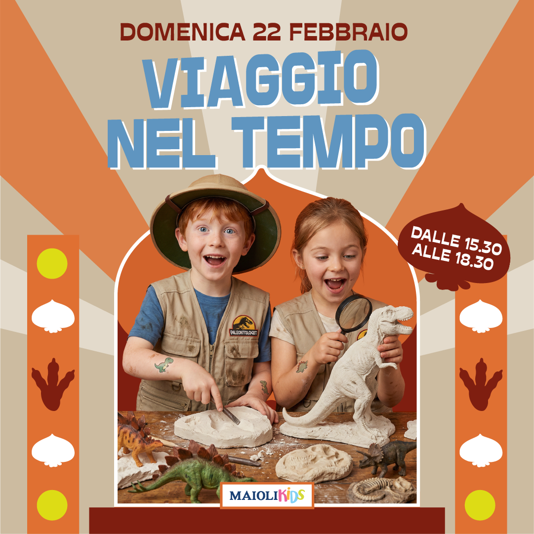 Dinosauri, laboratorio, evento bambini, gadget