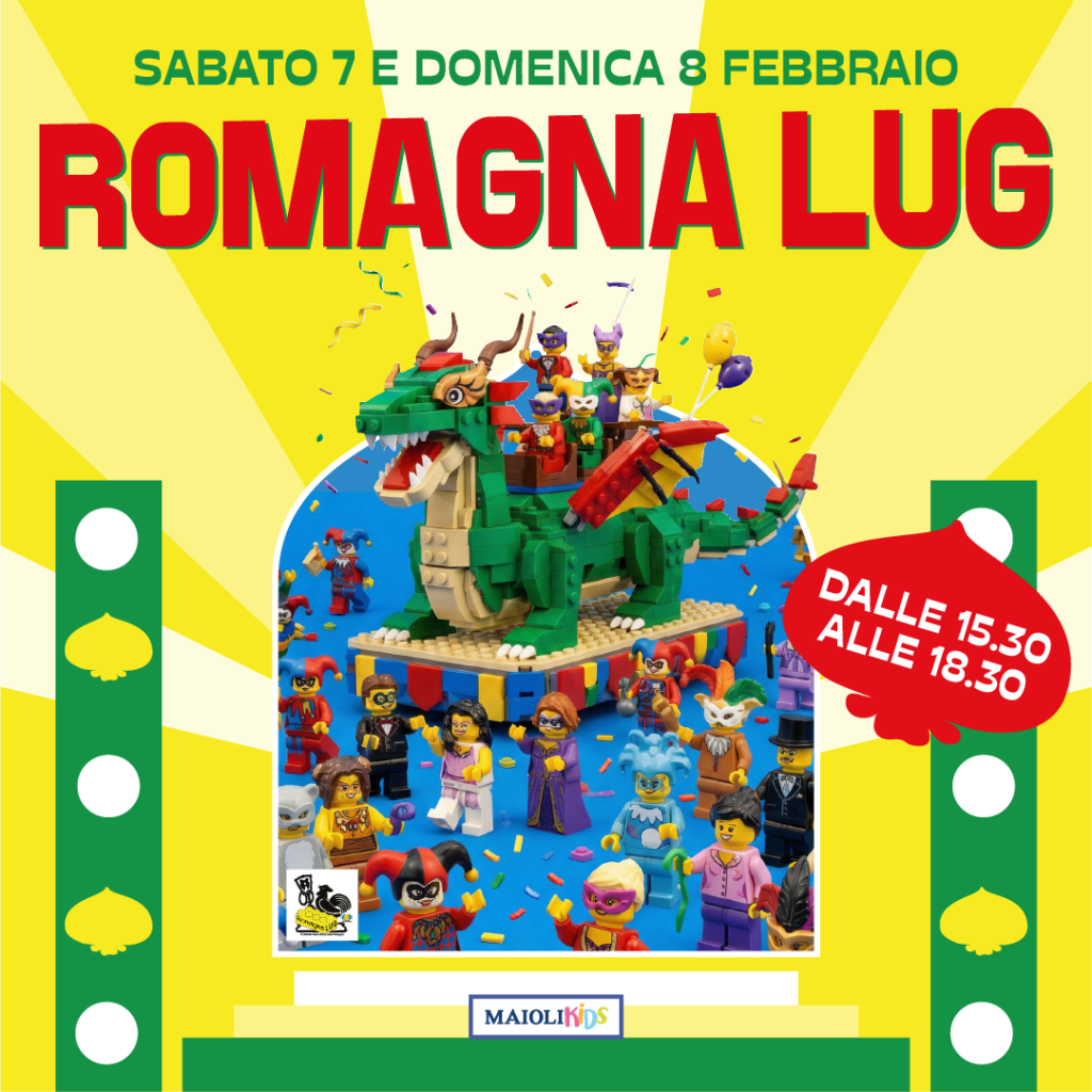 Romagna lug, mattoncini, lego, laboratorio bambini