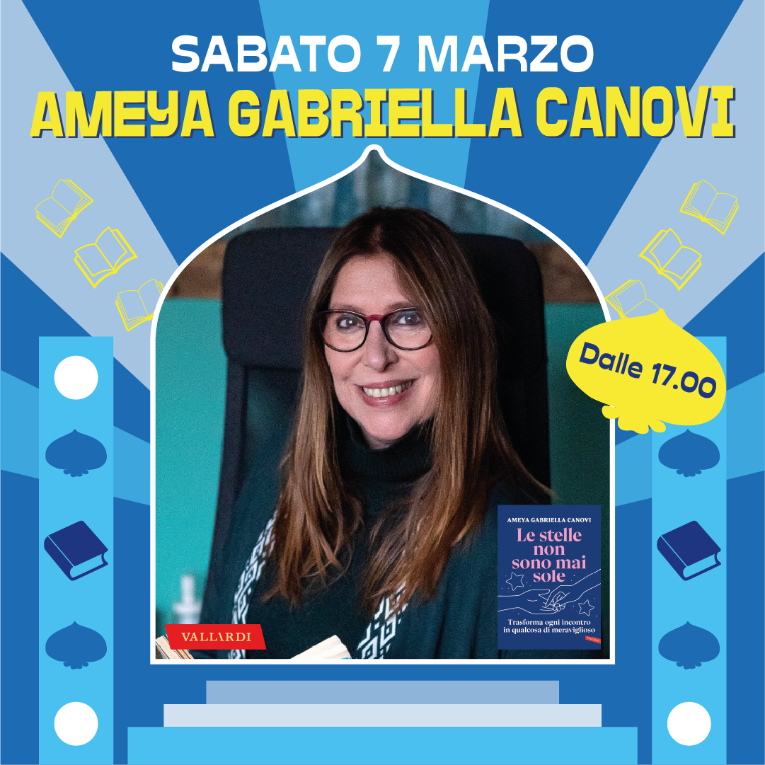 Ameya Canovi, presentazione libro, evento, psicologia, gadget